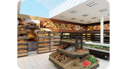 Продуктовый минимаркет при хлебозаводе (г. Краснодар) - фото 2