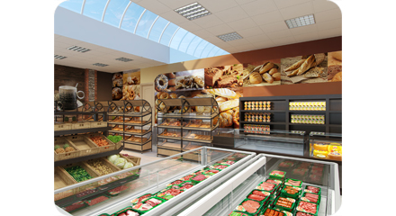 Продуктовый минимаркет при хлебозаводе (г. Краснодар) - фото 5