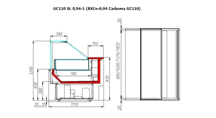 Сечение GC110 SL 0,94-1 (ВХСн-0,94 Carboma GC110)